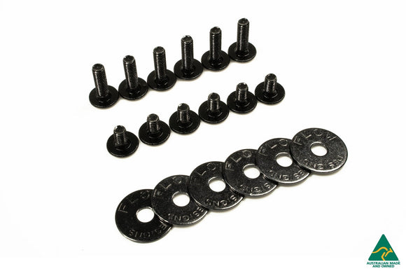 FLOW Designs  VF Commodore S1 Sedan Front Lip Splitter Winglets (Pair) - MODE Auto Concepts