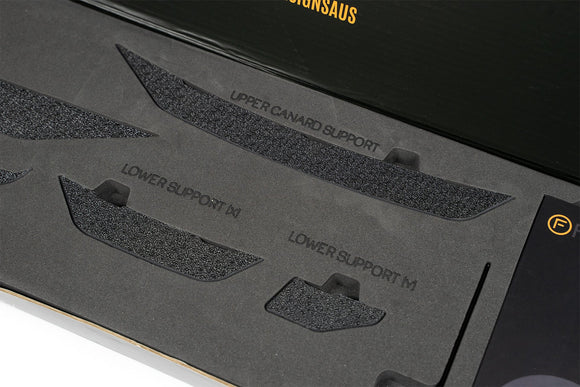 FLOW Designs  i30 N Line Front Bumper Canards - MODE Auto Concepts