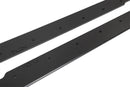 FLOW Designs  Corolla GR Side Skirt Splitters (TEXTURED: Pair) - MODE Auto Concepts