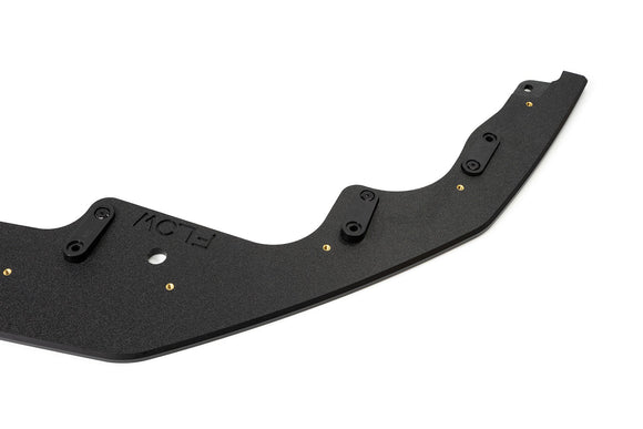 FLOW Designs  Corolla GR Chassis Mounted Front Lip Splitter (TEXTURED) - MODE Auto Concepts