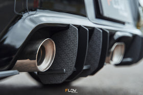 FLOW Designs  Corolla GR Flow-Lock Rear Diffuser (TEXTURED) - MODE Auto Concepts
