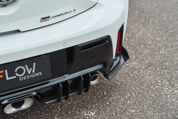 FLOW Designs  Corolla GR Flow-Lock Rear Diffuser (TEXTURED) - MODE Auto Concepts