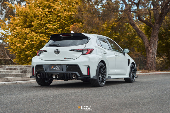 FLOW Designs  Corolla GR Flow-Lock Rear Diffuser (TEXTURED) - MODE Auto Concepts