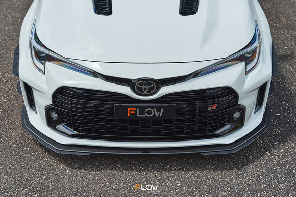 FLOW Designs  Corolla GR Front Lip Splitter Extensions (Pair) - MODE Auto Concepts