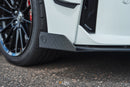 FLOW Designs  Corolla GR Chassis Mounted Front Lip Splitter (TEXTURED) - MODE Auto Concepts