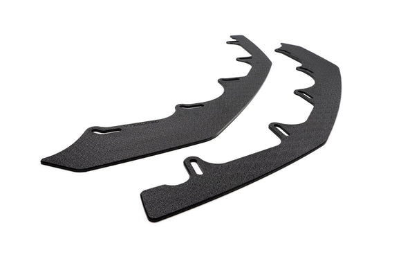 FLOW Designs  Corolla GR Front Lip Splitter Extensions (Pair) - MODE Auto Concepts