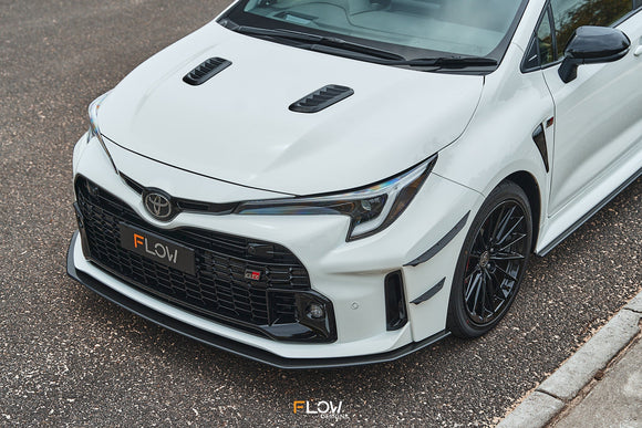 FLOW Designs  Corolla GR Front Bumper Canards - MODE Auto Concepts