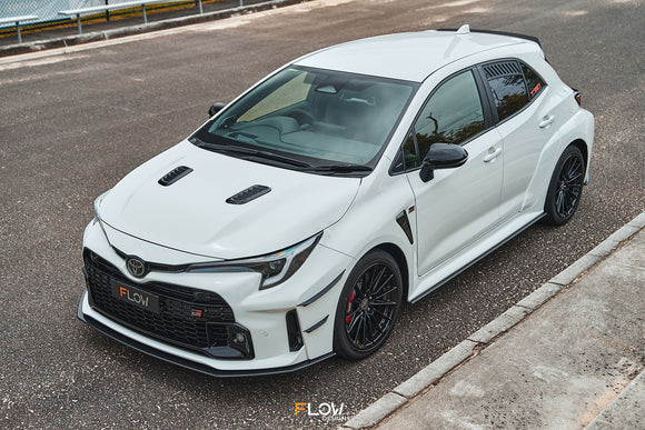 FLOW Designs  Corolla GR Side Skirt Splitters (GLOSS: Pair) - MODE Auto Concepts