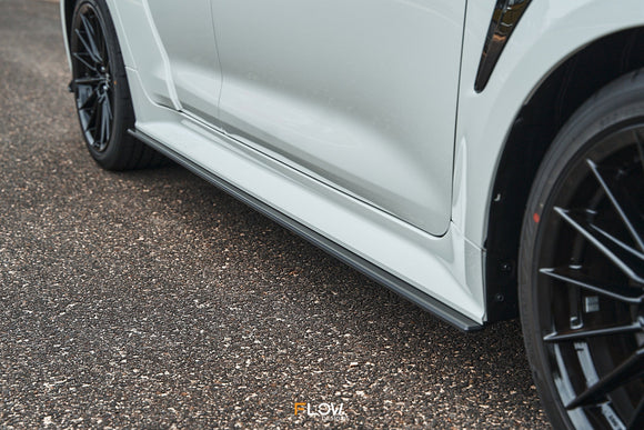 FLOW Designs  Corolla GR Side Skirt Splitters (GLOSS: Pair) - MODE Auto Concepts