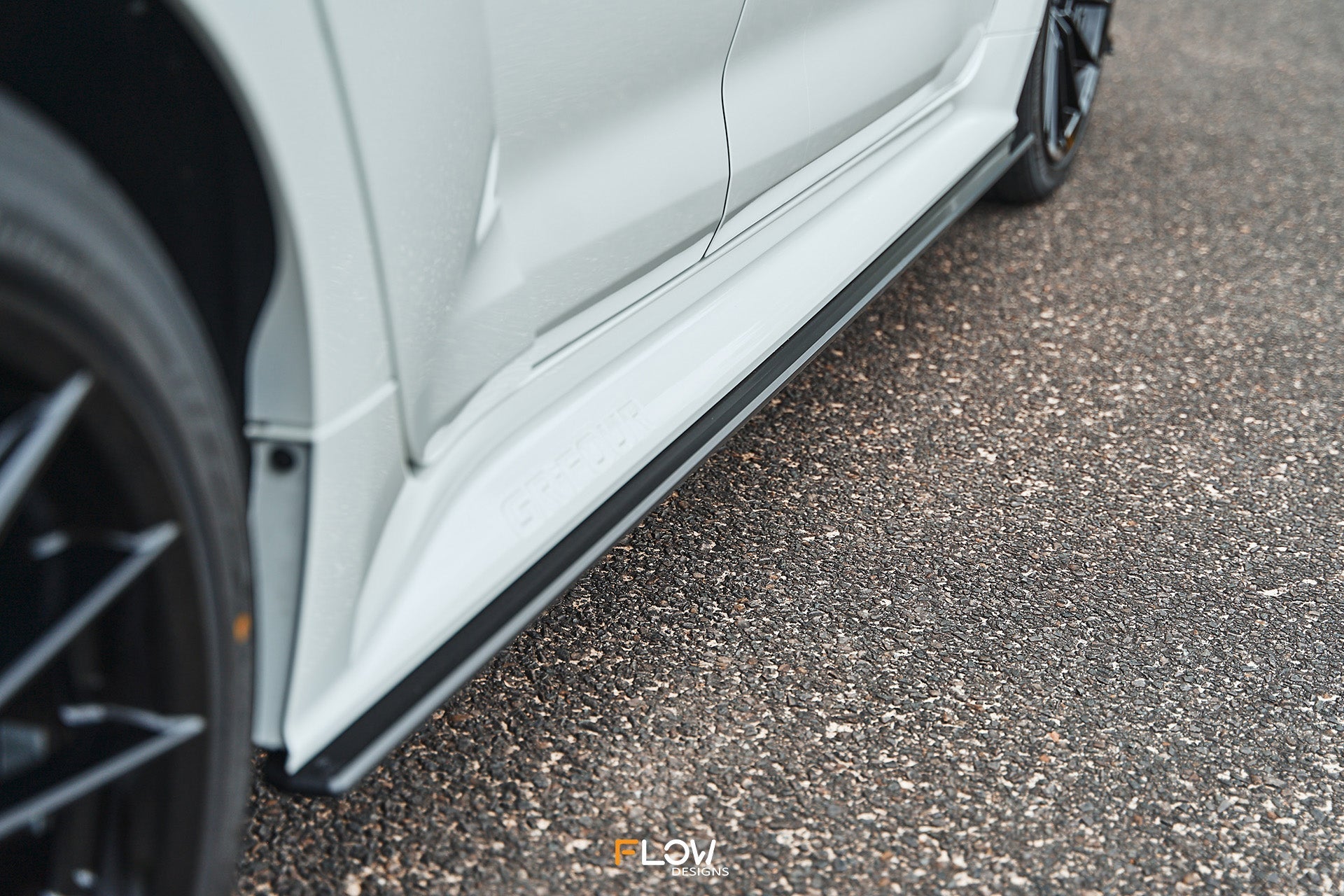 FLOW Designs  Corolla GR Side Skirt Splitters (GLOSS: Pair) - MODE Auto Concepts