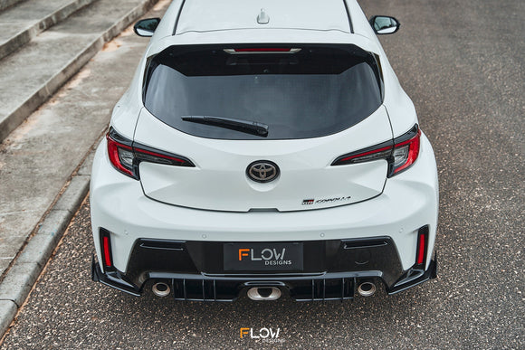 FLOW Designs  Corolla GR Flow-Lock Rear Diffuser (GLOSS) - MODE Auto Concepts