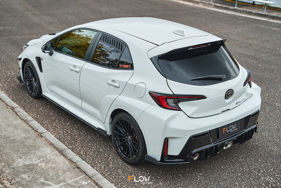 FLOW Designs  Corolla GR Rear Spats (GLOSS; Pair) - MODE Auto Concepts