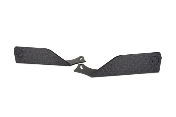 FLOW Designs  MK1 Falcon FG Front Lip Splitter Winglets (Pair) - MODE Auto Concepts