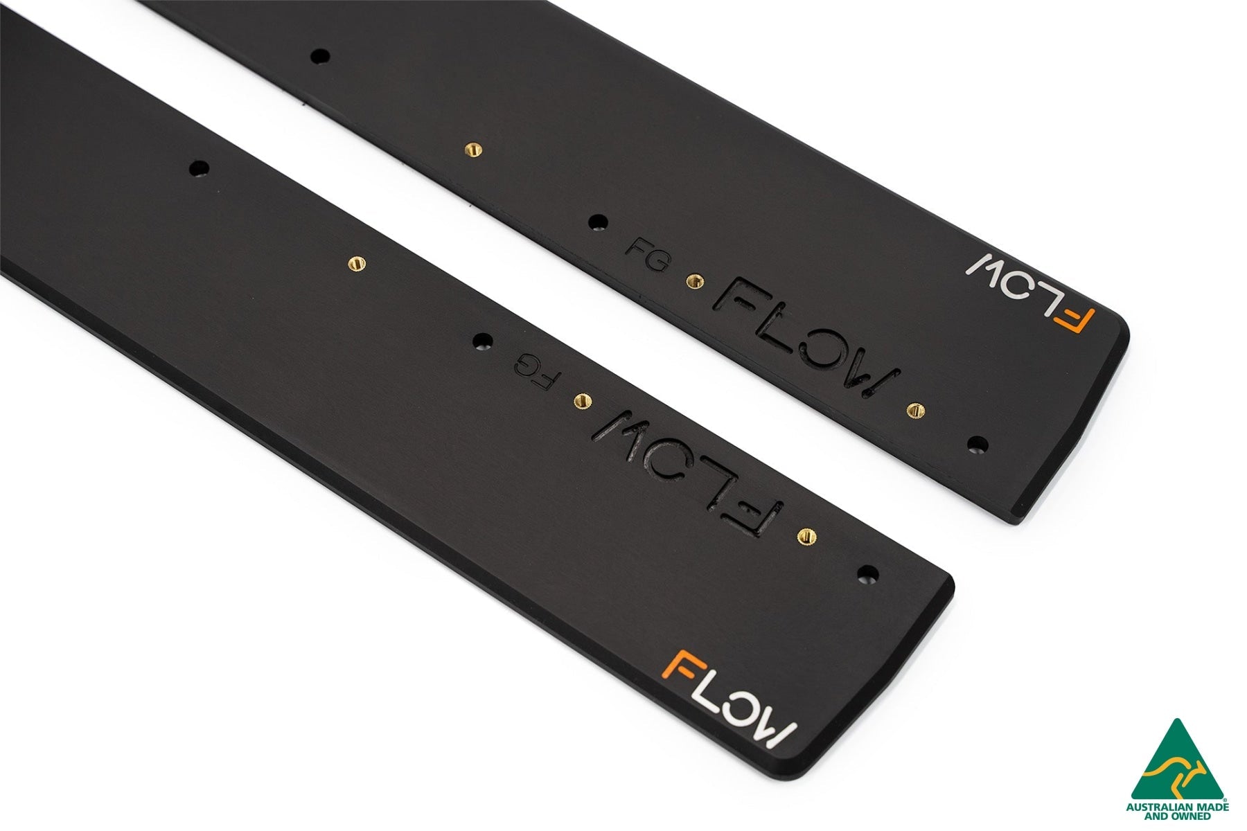 FLOW Designs  MK1 Falcon FG Side Skirt Splitters (Pair) - MODE Auto Concepts