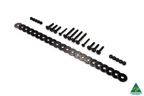 FLOW Designs  MK1 Falcon FG Front Lip Splitter - MODE Auto Concepts