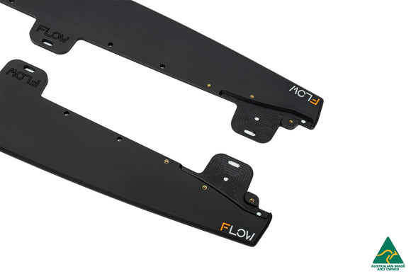 FLOW Designs  Scirocco R FL V3 Side Skirt Splitters (Pair) - MODE Auto Concepts