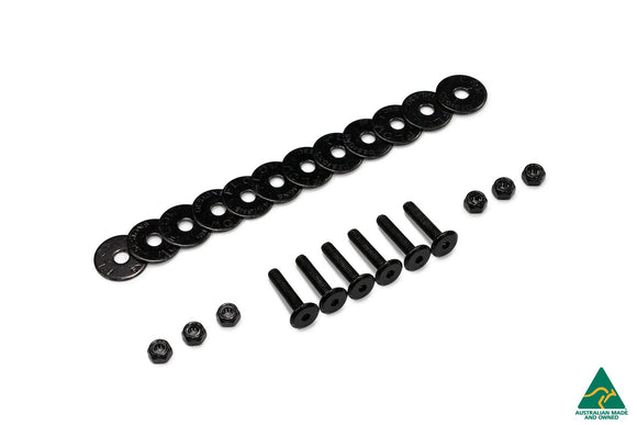 FLOW Designs  XR5 Focus Turbo V3 Rear Spats (Pair) - MODE Auto Concepts