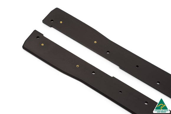 FLOW Designs  Impreza WRX / STI G3 Hatch (FL) Side Skirt Splitters (Pair) - MODE Auto Concepts