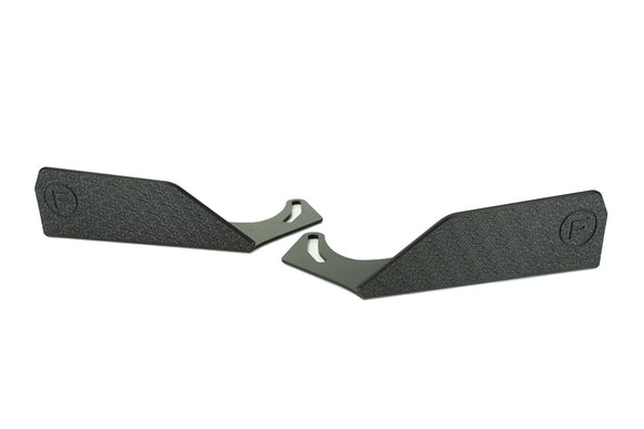 FLOW Designs  XR5 Focus Turbo Front Lip Splitter Winglets (Pair) - MODE Auto Concepts