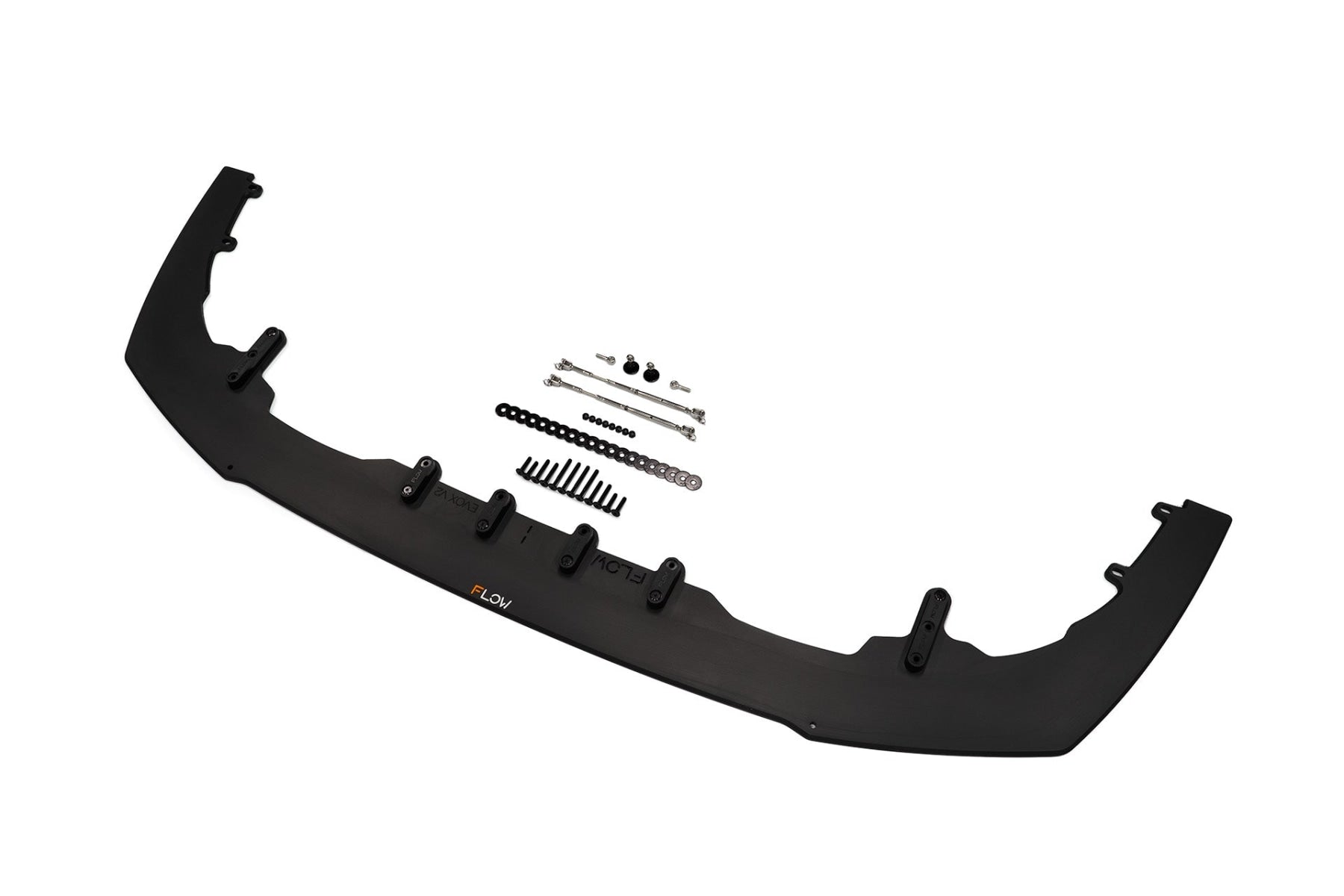 FLOW Designs  Lancer Evolution X Front Lip Splitter V2