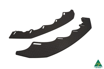 FLOW Designs  MK7.5 Golf R Wagon Front Lip Splitter Extensions (Pair) - MODE Auto Concepts