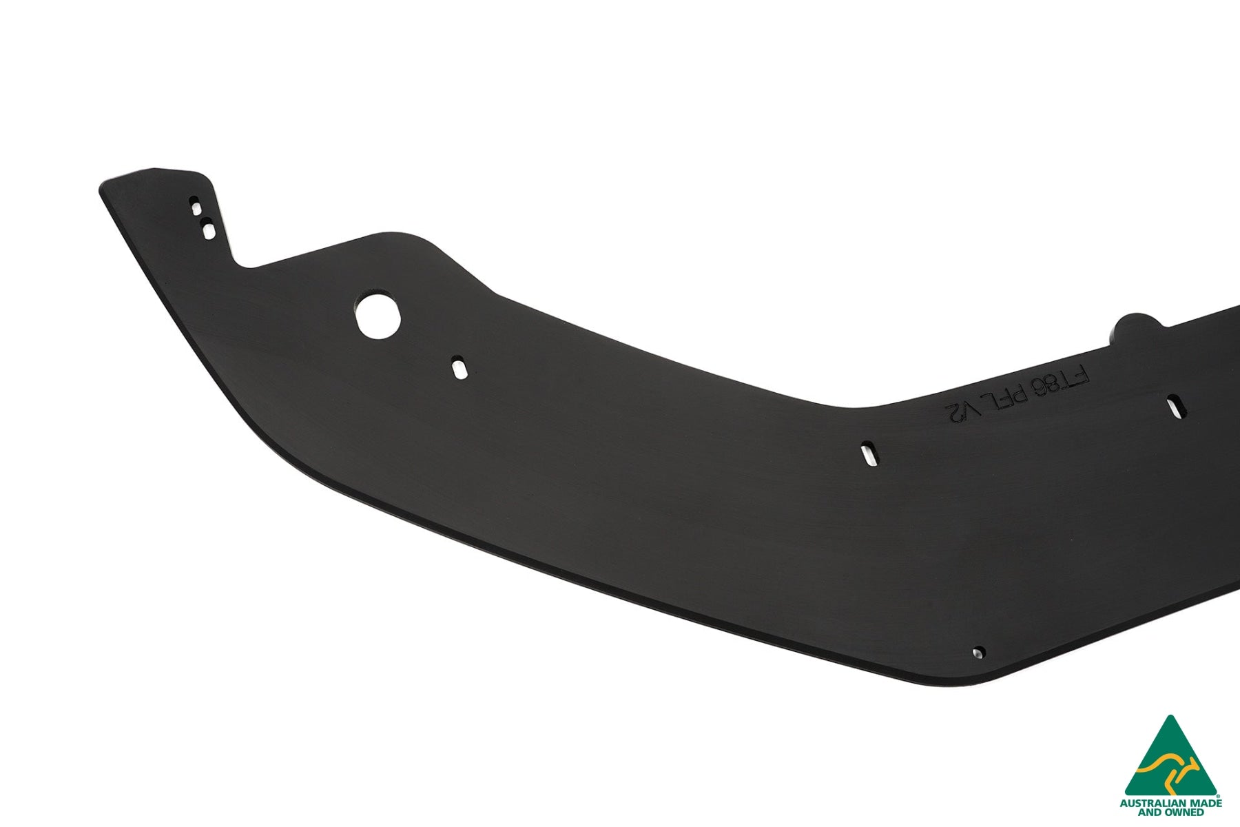 FLOW Designs  Toyota 86 (GT86/FT86) Front Lip Splitter V2 (With Support Rods)