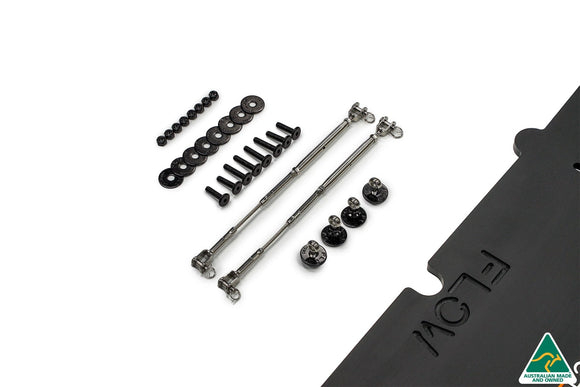 FLOW Designs  Toyota 86 (GT86/FT86) Front Lip Splitter V2 (With Support Rods) - MODE Auto Concepts