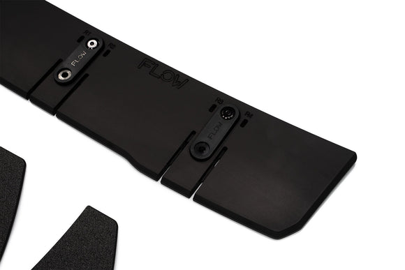 FLOW Designs  i30N Hatch PDE V6 FL2 2025 Flow-Lock Rear Diffuser - MODE Auto Concepts