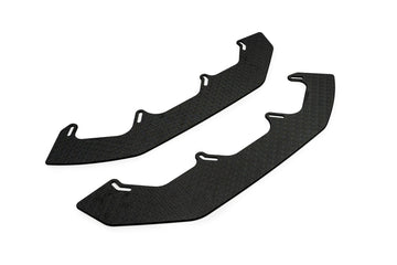 FLOW Designs  Kona N Front Lip Splitter Extensions (Pair) - MODE Auto Concepts