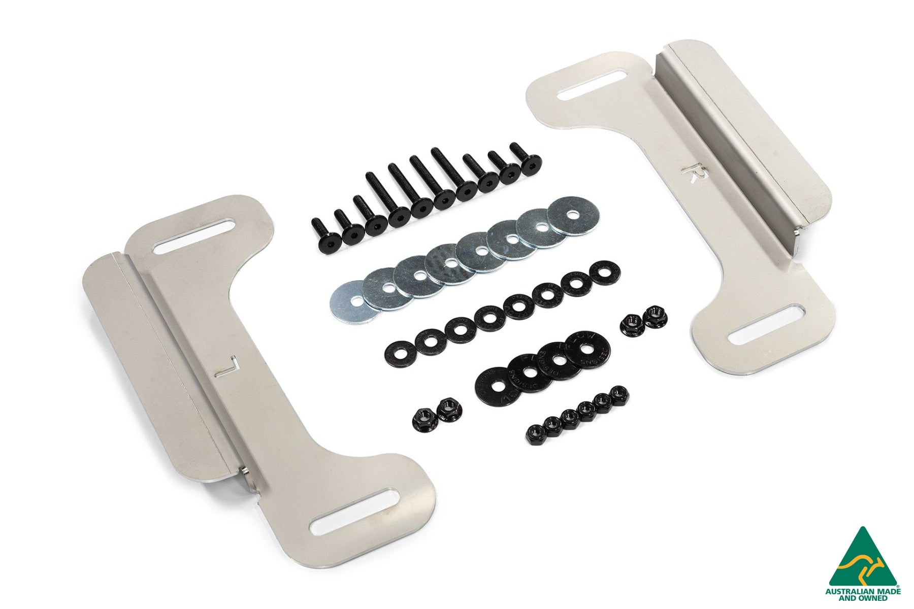 FLOW Designs  i30N Hatch PD (2018-2020) Front Lip Splitter & Reinforcement Brackets - MODE Auto Concepts