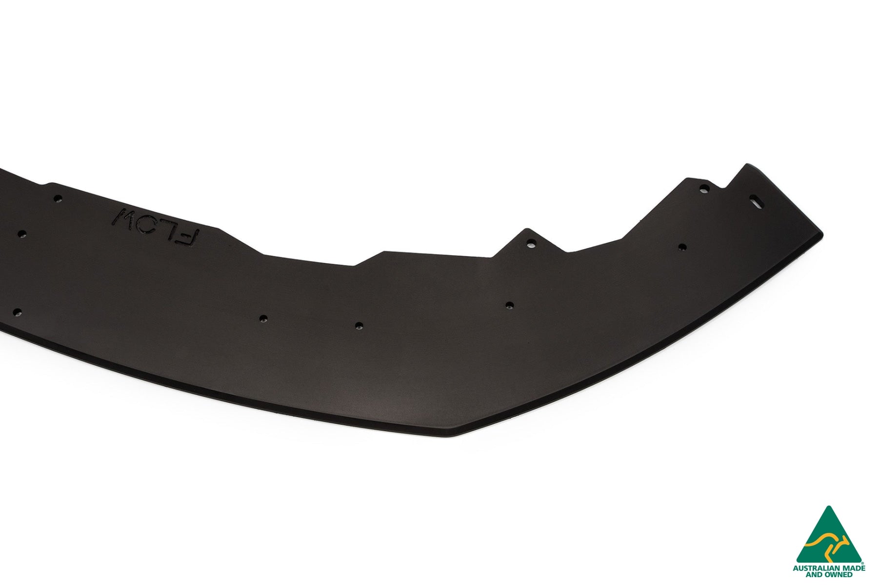 FLOW Designs  Lancer Evolution VIII Front Lip Splitter With Support Rods
