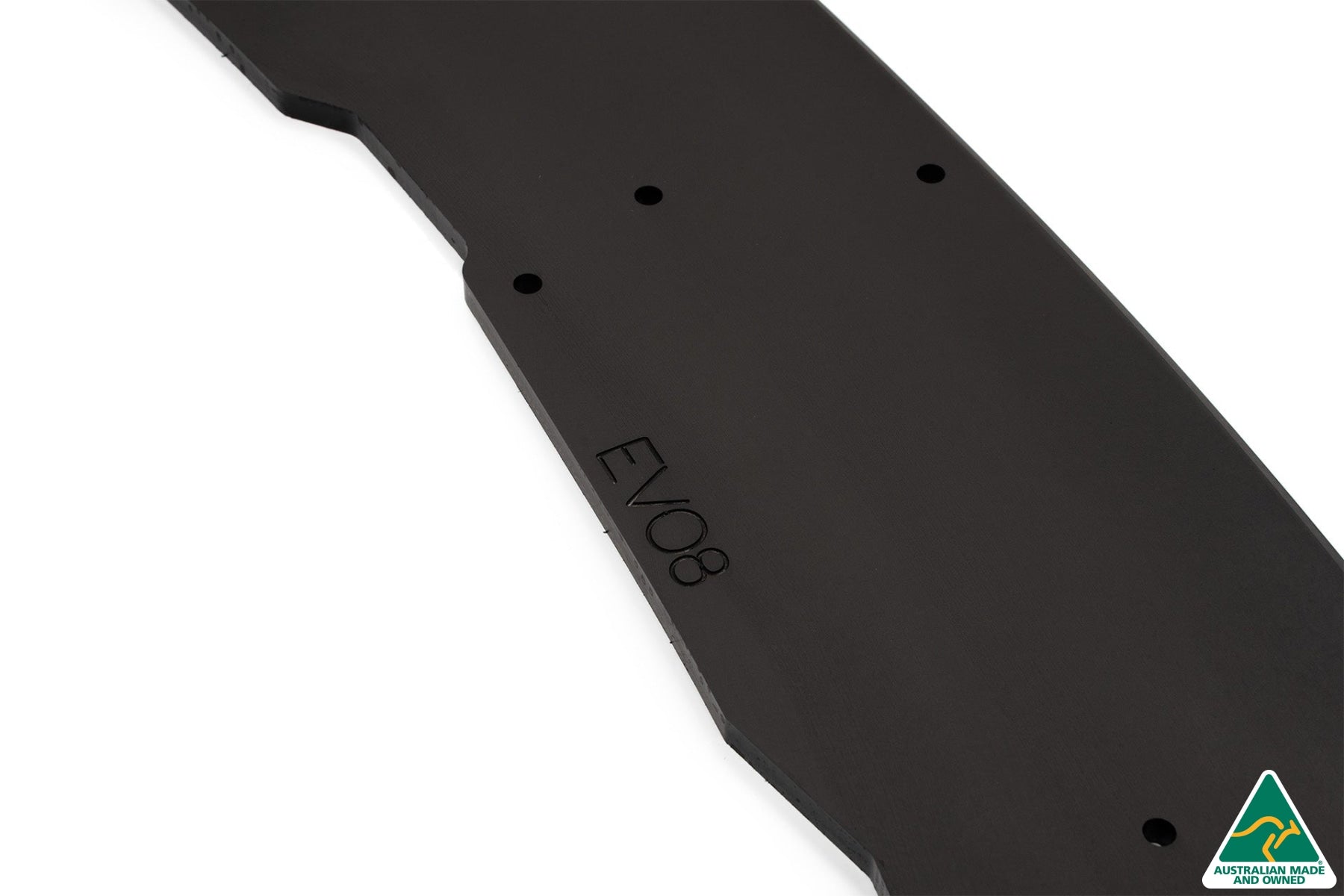 FLOW Designs  Lancer Evolution VIII Front Lip Splitter With Support Rods