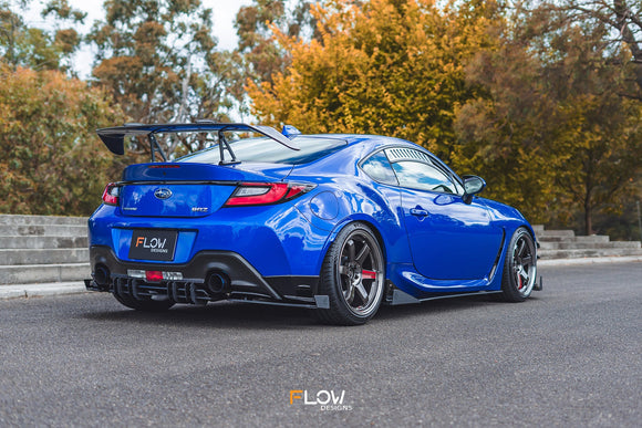 FLOW Designs  ZD8 BRZ STI Rear Spats (GLOSS; Pair) - MODE Auto Concepts