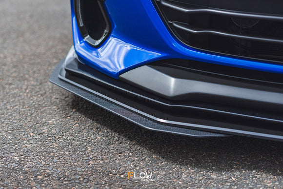 FLOW Designs  ZD8 BRZ STI Front Lip Splitter Extensions (Pair) - MODE Auto Concepts