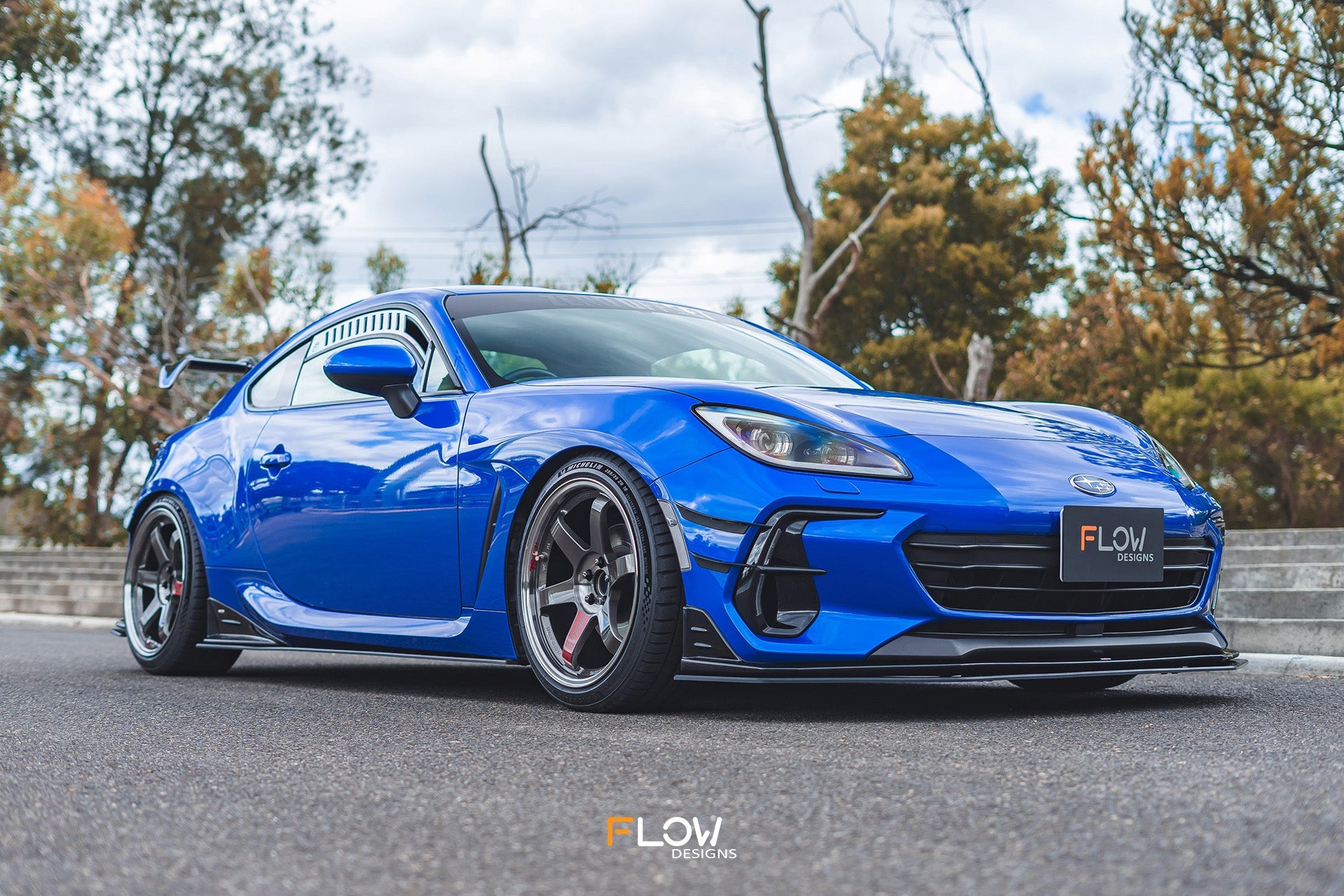 FLOW Designs Window Vents for Subaru ZD8 BRZ STI