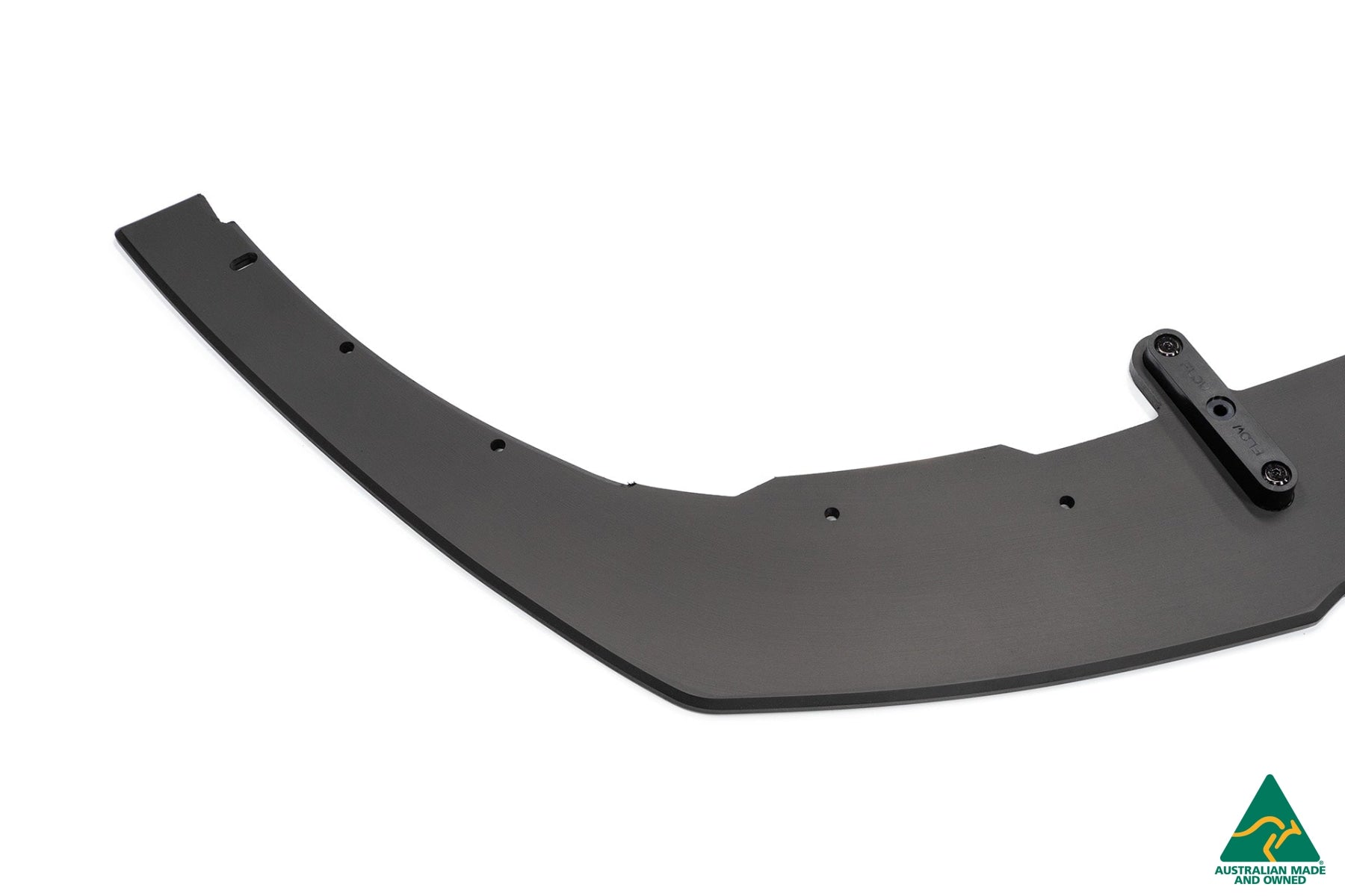FLOW Designs  Lancer Ralliart CJ Front Splitter V2.5 With Support Rods