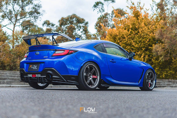 FLOW Designs  ZD8 BRZ STI Flow-Lock Rear Diffuser (GLOSS) - MODE Auto Concepts