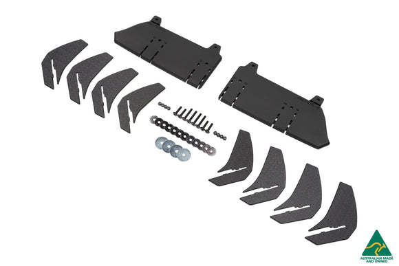 FLOW Designs  FK4/FK7 Civic RS Hatch FL Flow-Lock Rear Diffuser - MODE Auto Concepts