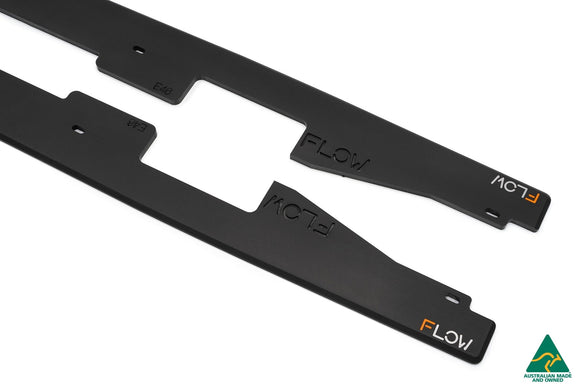 FLOW Designs BMW E46 M-Tech Side Splitters (Pair) - MODE Auto Concepts