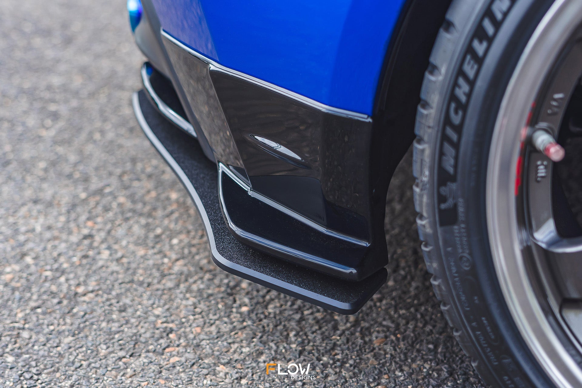 FLOW Designs  ZD8 BRZ STI Rear Spats (TEXTURED; Pair) - MODE Auto Concepts