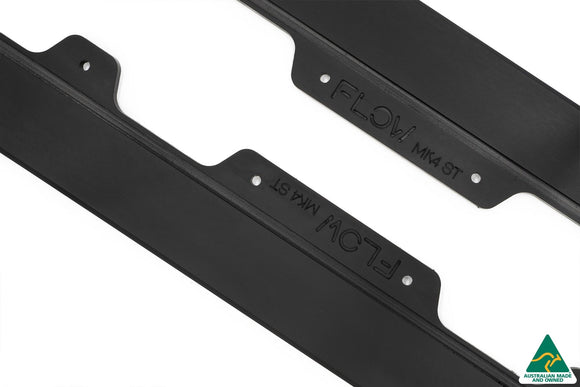 FLOW Designs  MK4 & MK4.5 Focus ST Side Skirt Splitters (Pair) - MODE Auto Concepts