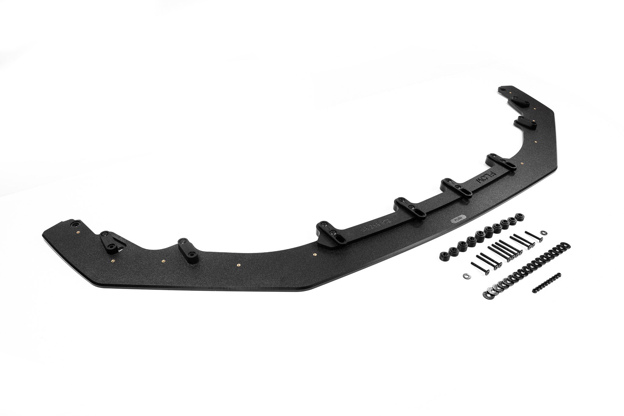 FLOW Designs  ZD8 BRZ STI Front Lip Splitter (TEXTURED) - MODE Auto Concepts