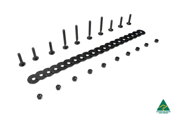 FLOW Designs  Scirocco R PFL V3 Front Lip Splitter - MODE Auto Concepts