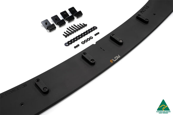 FLOW Designs  Cerato GT PFL Front Lip Splitter & Reinforcement Brackets - MODE Auto Concepts