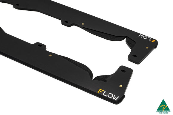 FLOW Designs  E92 M Sport Side Skirt Splitters V3 (Pair) - MODE Auto Concepts