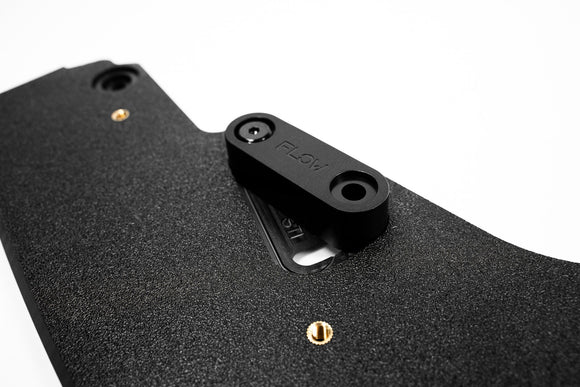 FLOW Designs  ZD8 BRZ STI Front Lip Splitter (TEXTURED) - MODE Auto Concepts