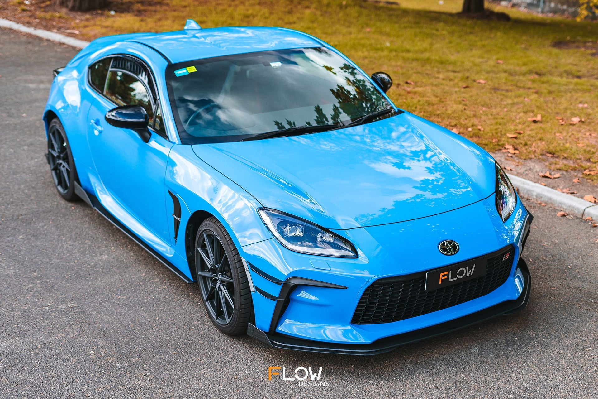 FLOW Designs  ZN8 GR86 Front Lip Splitter Winglets (Pair) - MODE Auto Concepts