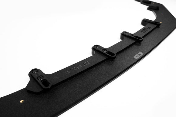 FLOW Designs  ZD8 BRZ STI Front Lip Splitter (TEXTURED) - MODE Auto Concepts