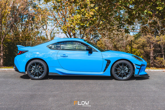 ZN8 GR86 Side Skirt Splitters (TEXTURED: Pair) - MODE Auto Concepts