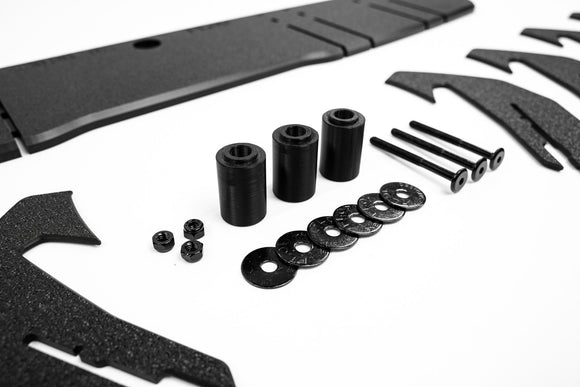 FLOW Designs  ZD8 BRZ STI Flow-Lock Rear Diffuser (TEXTURED) - MODE Auto Concepts